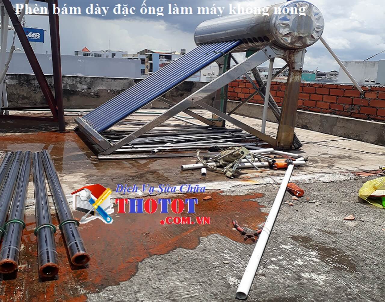 máy năng lượng quá dơ không nóng